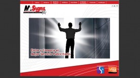Webpage Mr. Signs - Taller Publicitario.